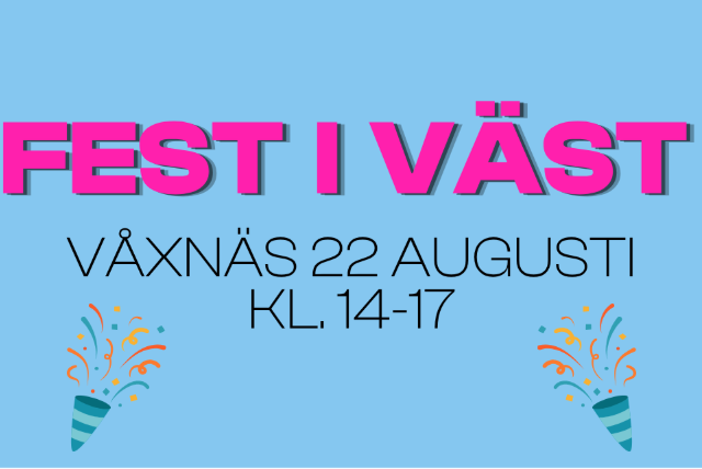 Fest i väst - 2026 header
